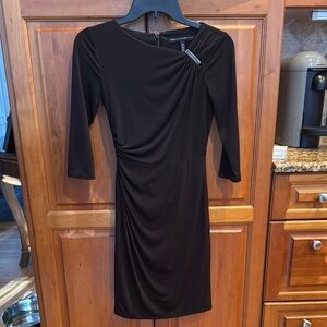 Chic White House Black Market Black Dress
